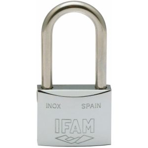 E3/87648 candado inox 30AL . inoxidable. 30mm. con 2 llaves. arco largo. Ifam barato