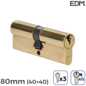 EDM - E3/85165 bombin laton 80MM (40+40MM) leva larga R15 con 3 llaves de serreta incluidas barato