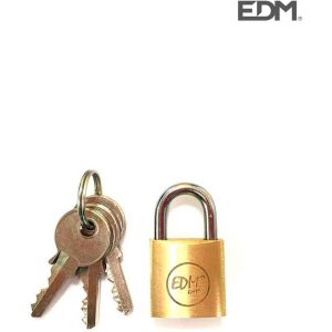EDM - E3/85206 candado laton arco normal 20X12MM blister barato