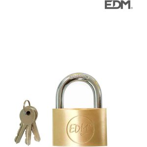 EDM - E3/85209 candado laton arco normal 40X23MM blister barato