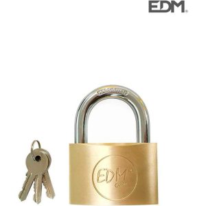 EDM - E3/85210 candado laton arco normal 50X30MM blister barato