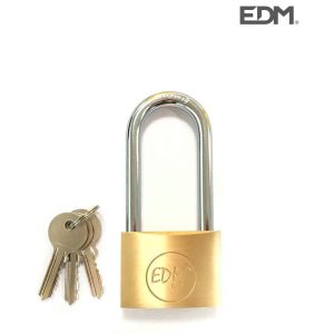 EDM - E3/85229 candado laton arco largo 40X65MM blister barato
