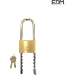 EDM - E3/85233 candado laton arco regulable 60MM apertura 60-160MM blister barato