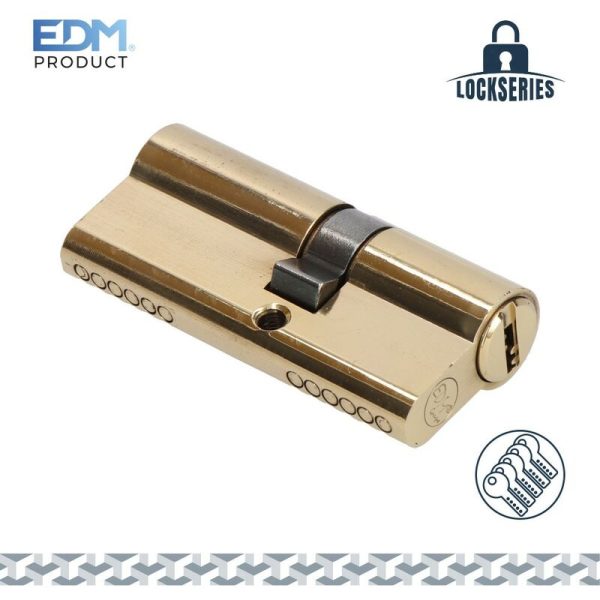 EDM - bombin laton 40+30MM T0TAL 70MM con 5 llaves de seguridad incluidas barato