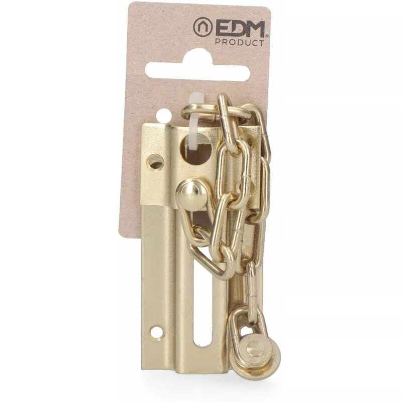 EDM - pack 1uds. cadena seguridad Hº latón barato