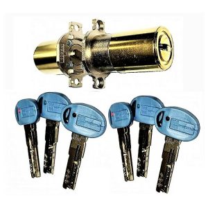 EXCEPCIONAL : 6 LLAVES . Juego de Cilindros FICHET 787 / MOTTURA CAMPEÓN para la cerradura FICHET 787 . barato