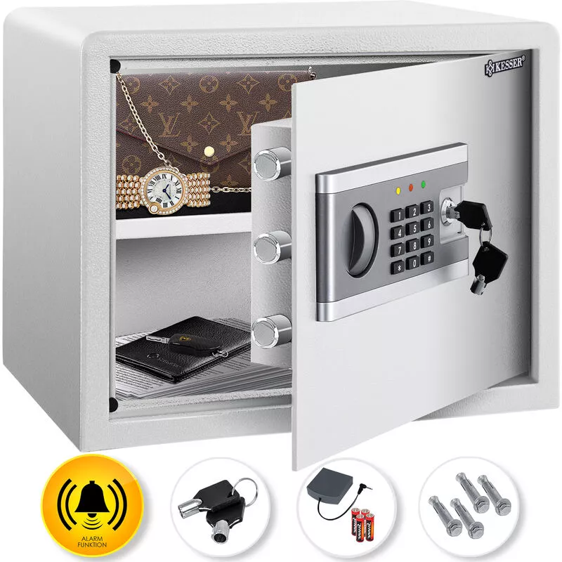 Electr. Seguro Incluye Caja de la batería Caja fuerte electrónica 3 cerraduras de doble perno Caja fuerte de pared de suelo Caja fuerte para muebles barato