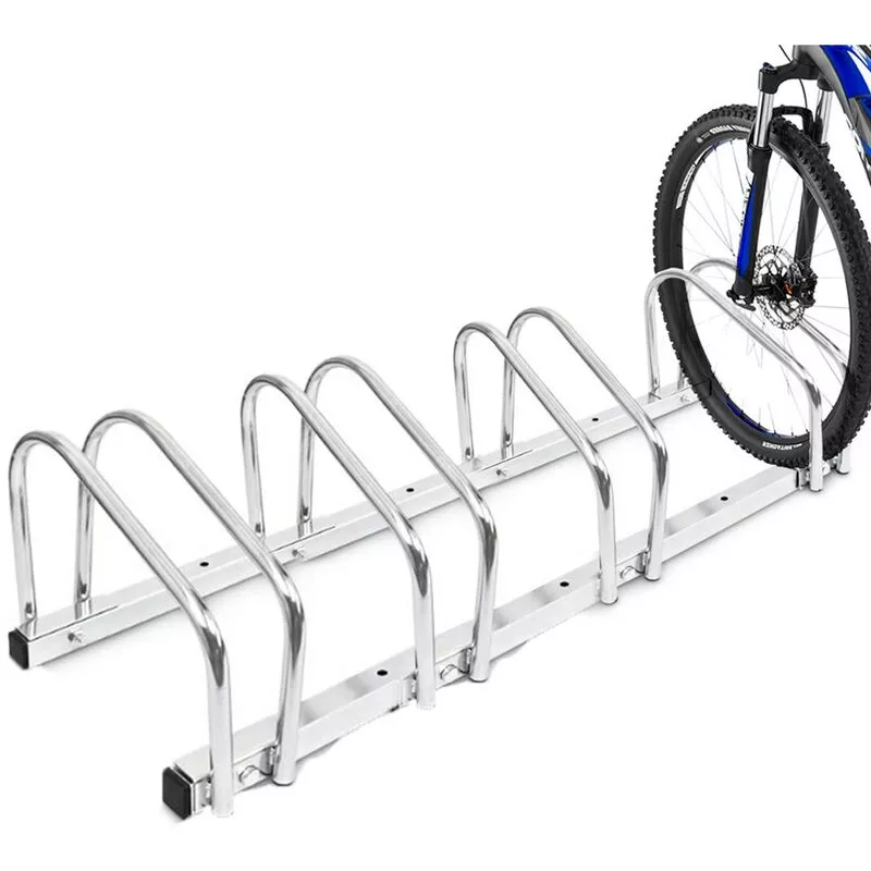 Elektro - soporte suelo para bicicletas cuatro plazas barato