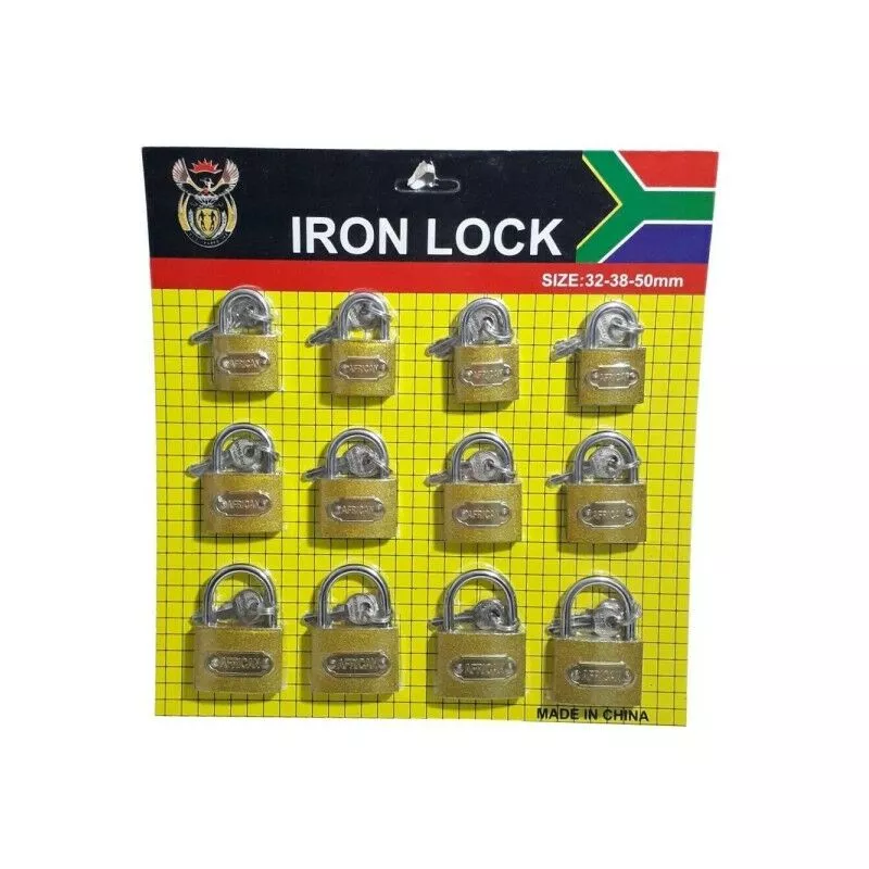 Establezca 12 candados de arc 32 mm 38 mm 50 mm con 3 teclas para la maleta barato