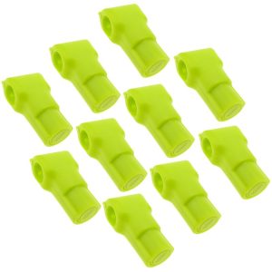 Etiquetas verdes con sistema antirrobo para gancho 10mm 10-pack - Prixprime barato