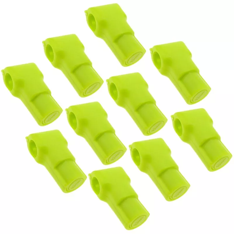 Etiquetas verdes con sistema antirrobo para gancho 10mm 10-pack - Prixprime barato