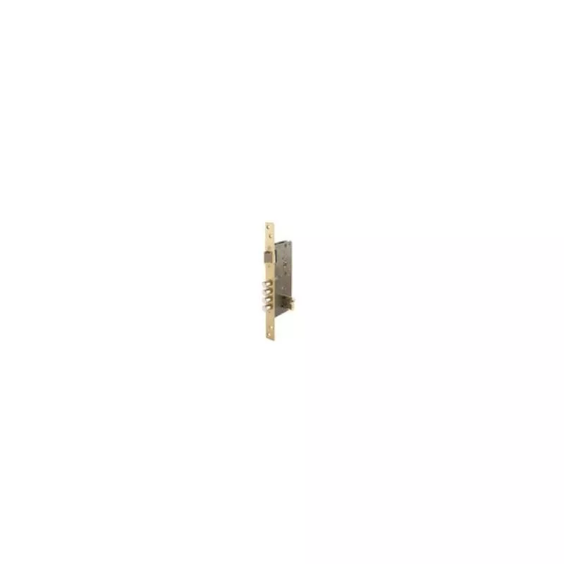 Ezcurra - Cerradura de seguridad 700-B - latonado/ A50 B77mm descentrado barato