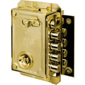 Fac - 11005 cerradura sob. S-90 dcha. dorada barato