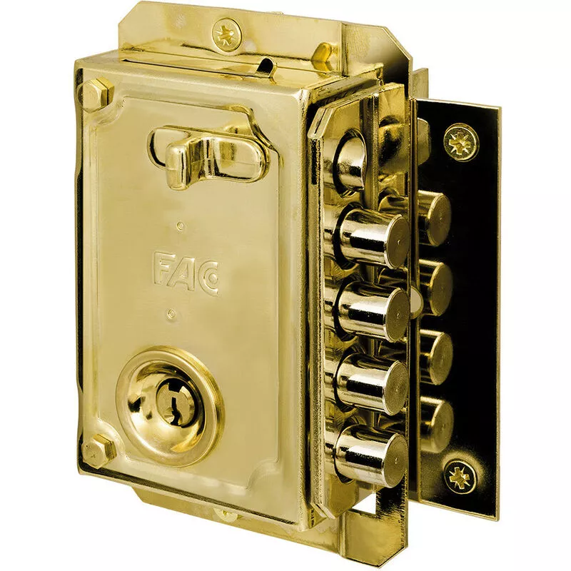 Fac - 11005 cerradura sob. S-90 dcha. dorada barato