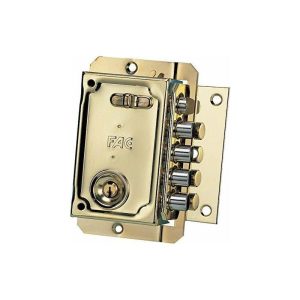 Fac - cerradura S99P pintada izda puntos sobreponer 4 bulones picaporte barato