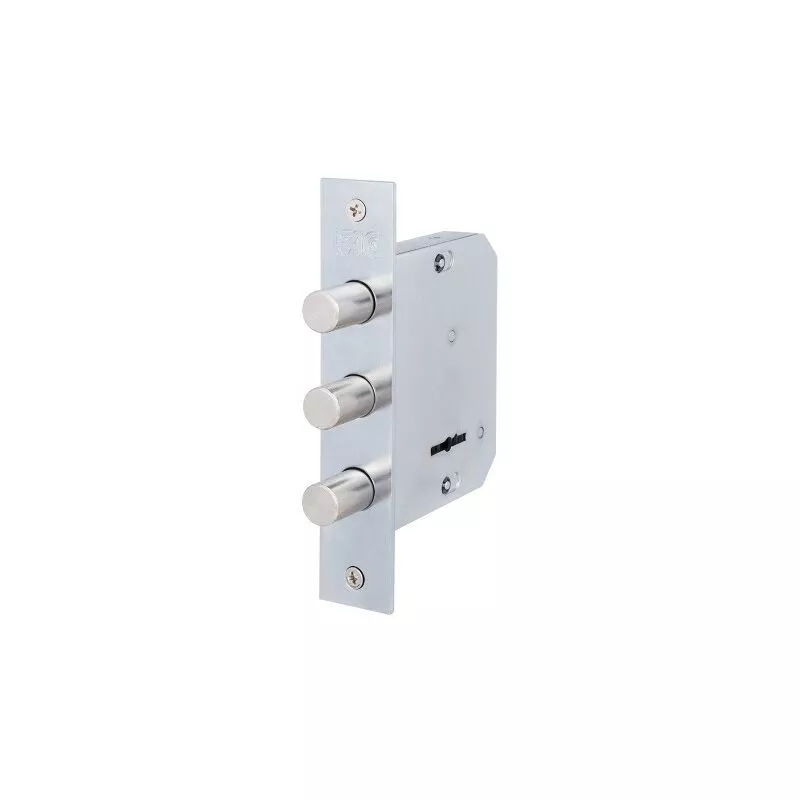 Fac - cerradura emb. mad. 480-B cromada - fac barato