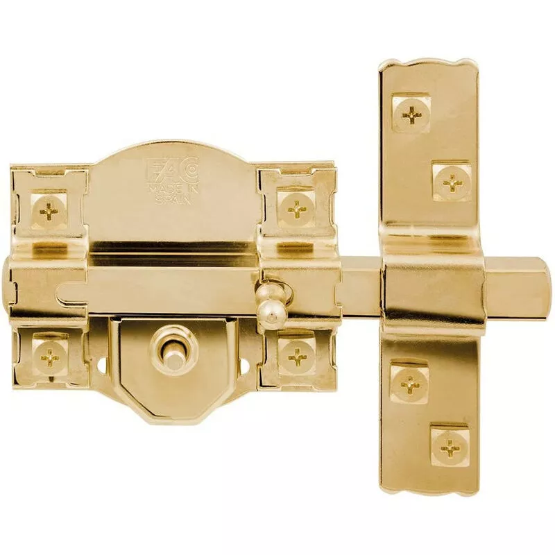 Fac - cerrojo 300-R/80 40mm dorado barato