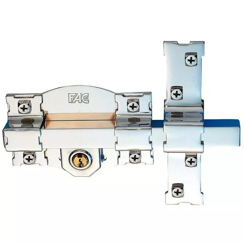 Fac - cerrojo 301-L/120 B-70 mm. niquel barato