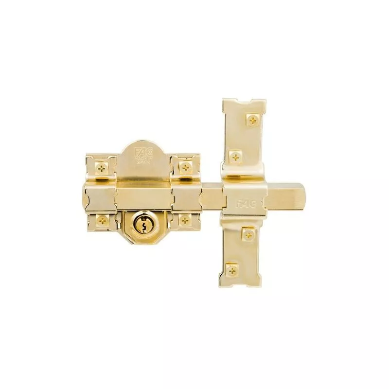 Fac - cerrojo 301-L/80 dorado blister - fac barato