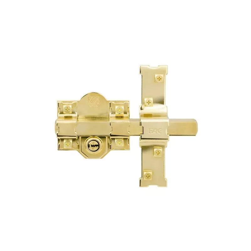 Fac - cerrojo 301-LP/80 B-70 mm. dorado - fac barato