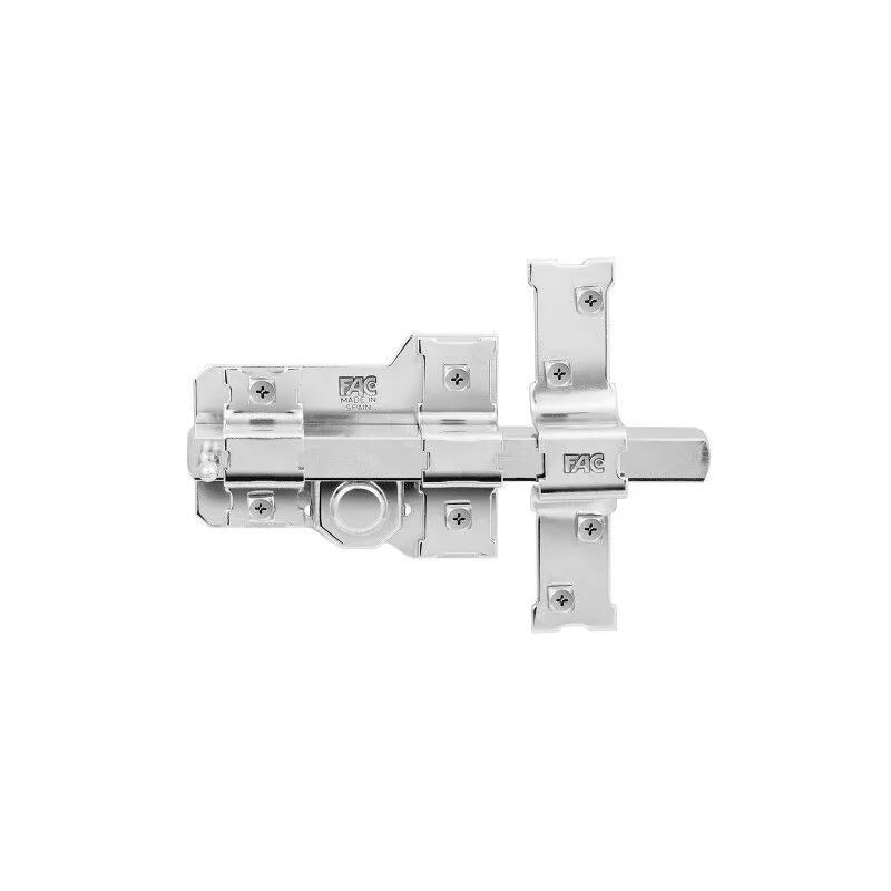 Fac - cerrojo 302-T/115 izda. B-90 mm. niquel - fac barato