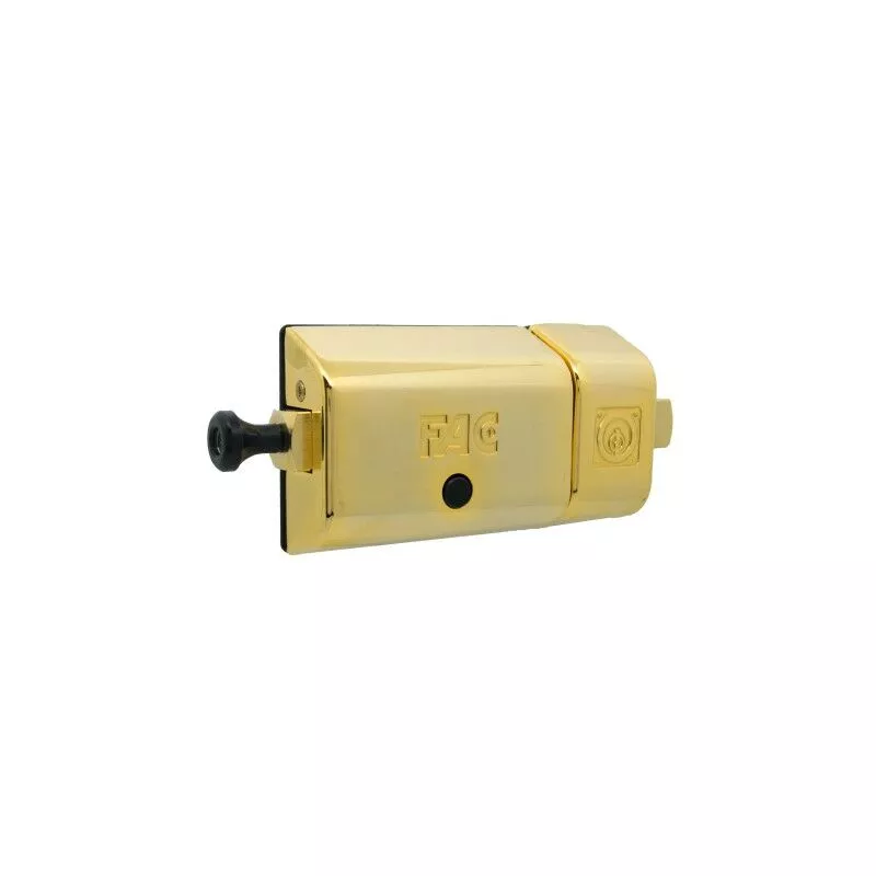 Fac - cerrojo 521-RP/80 kb acorazado dorado - fac barato