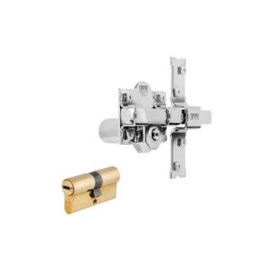 Fac - conj. seguridad mc c/pomo 40X30 / lp niquel - fac barato