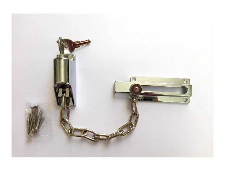 Ferpasa - Cadena Seguridad con llave. Cromo barato