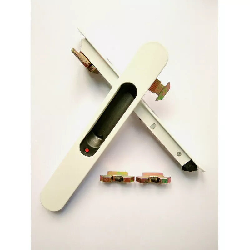 Ferpasa - Cierre para ventanas correderas Ovalado Blanco 2 uds. barato