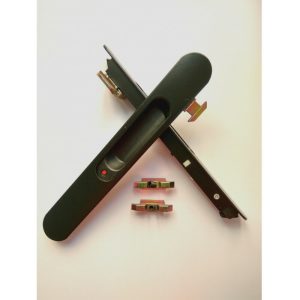 Ferpasa - Cierre para ventanas correderas Ovalado Negro 2 uds. barato