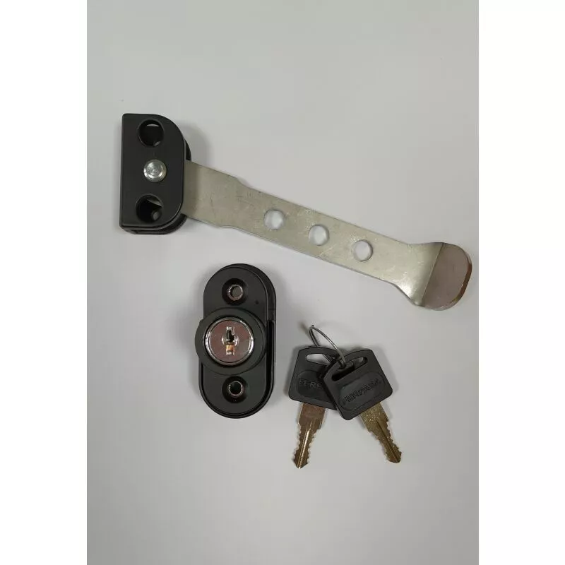 Ferpasa - aldabilla con cerradura aldalock negro barato