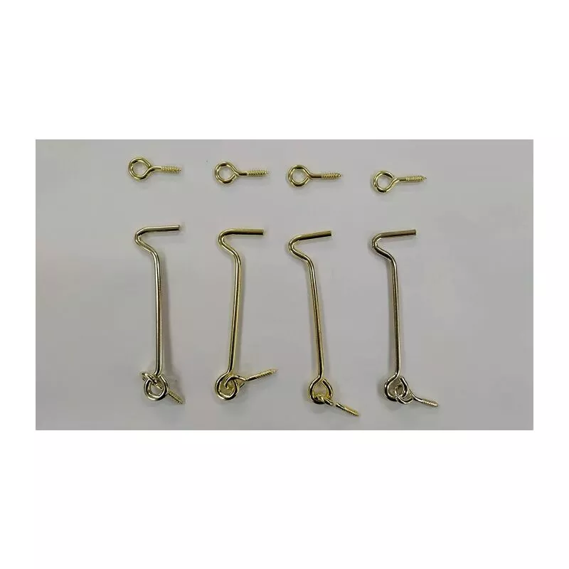 Ferpasa - aldabilla retenida latonada 100 mm bolsa 4 barato