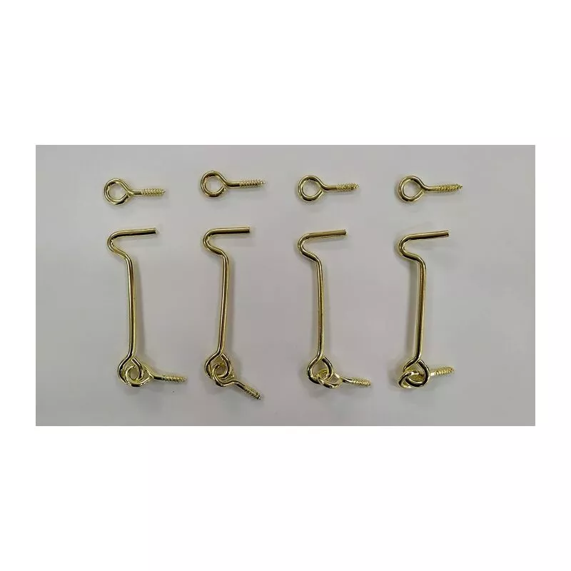 Ferpasa - aldabilla retenida latonada 75 mm bolsa 4 barato