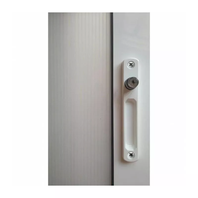 Ferpasa - cierre sobreponer c/llave pulsador blanco barato