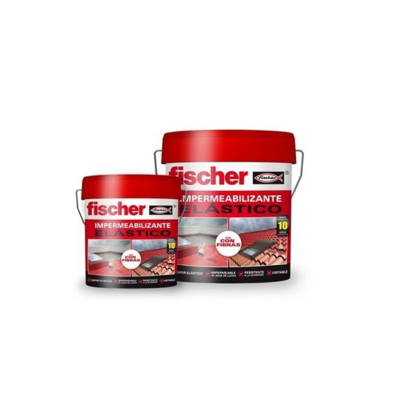 Fischer Anclajes - Impermeabilizante 15L Rojo C/F 547152 Fischer Barato