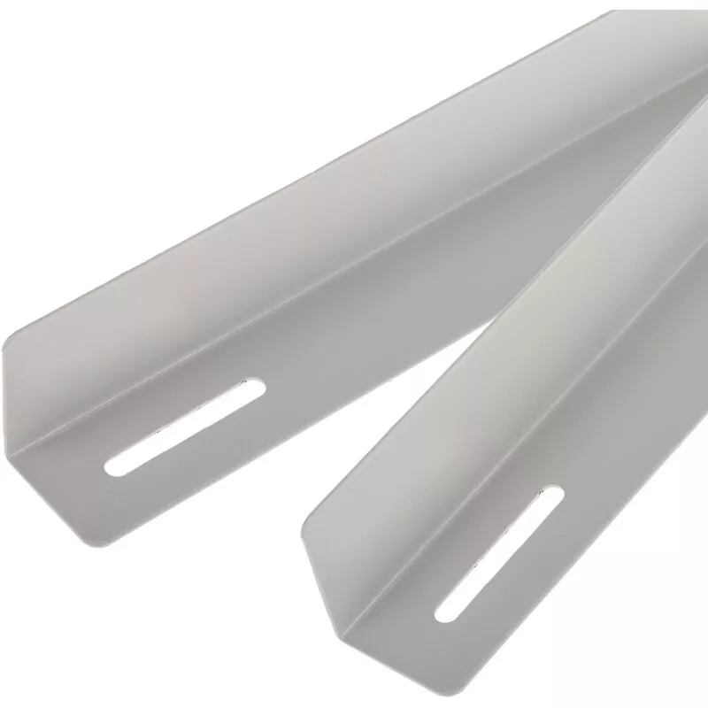 Guías laterales fijas de soporte para armario rack 19 blanco 350mm - Rackmatic barato