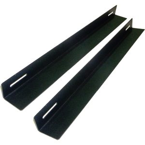 Guías laterales fijas de soporte para armario rack 19 negro 550mm - Rackmatic barato