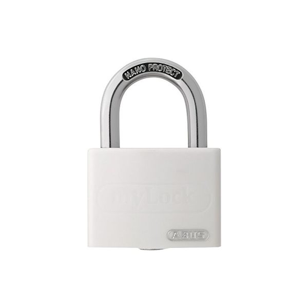 H39 50872 candado cl universal personalizable mylock T65/40 blanco - Abus barato