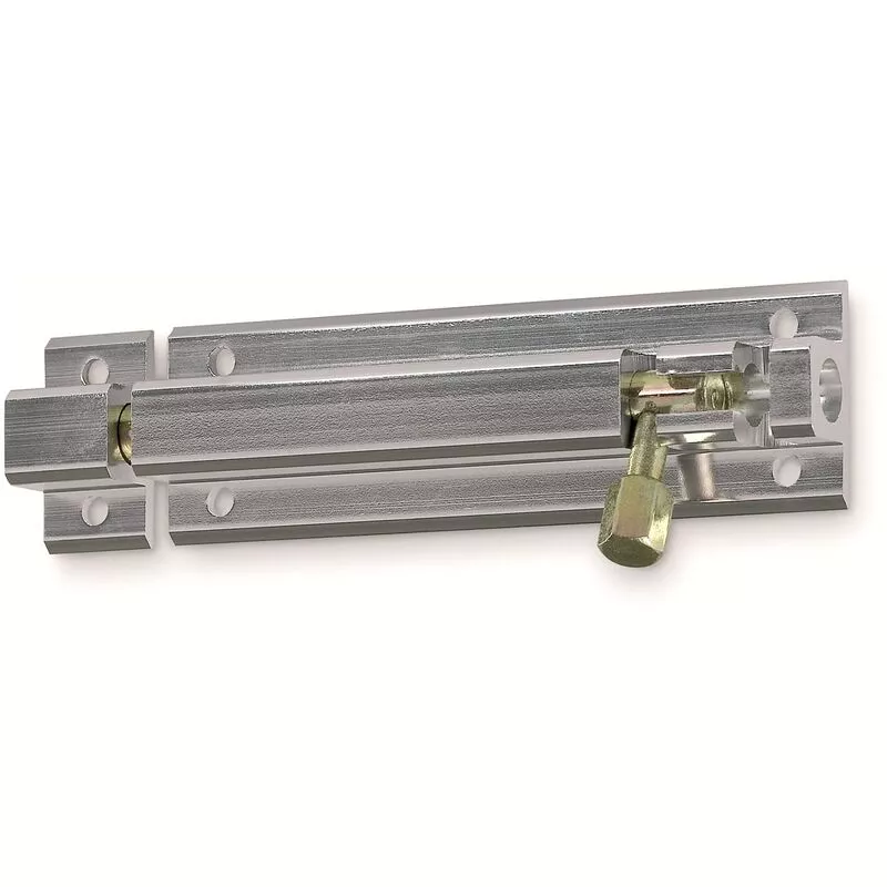 Herrajes Mengual - Pasador Aluminio Pequeño 200Mm Plata - Anodizado Plata barato