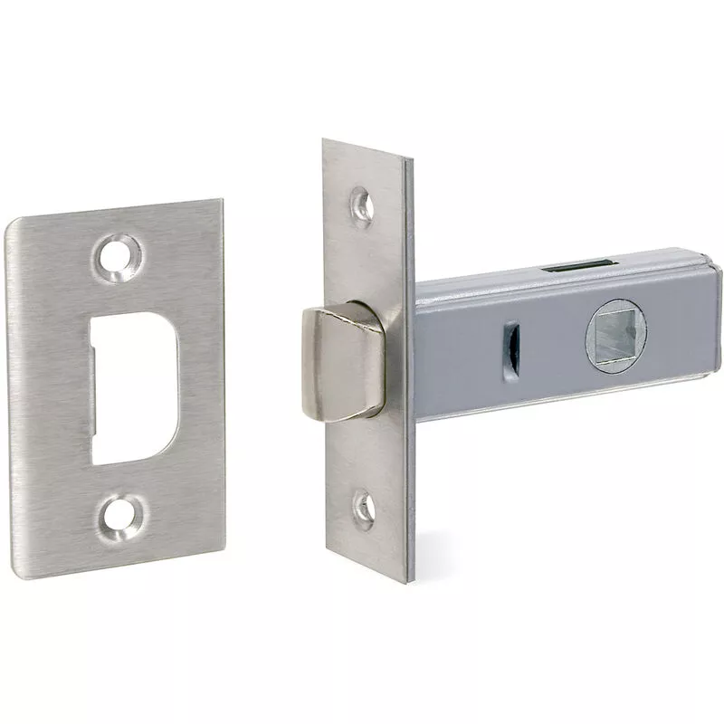 Herrajes Mengual - Picaporte Mengual 35Mm Inox (2 muelle) - Inox Mate barato