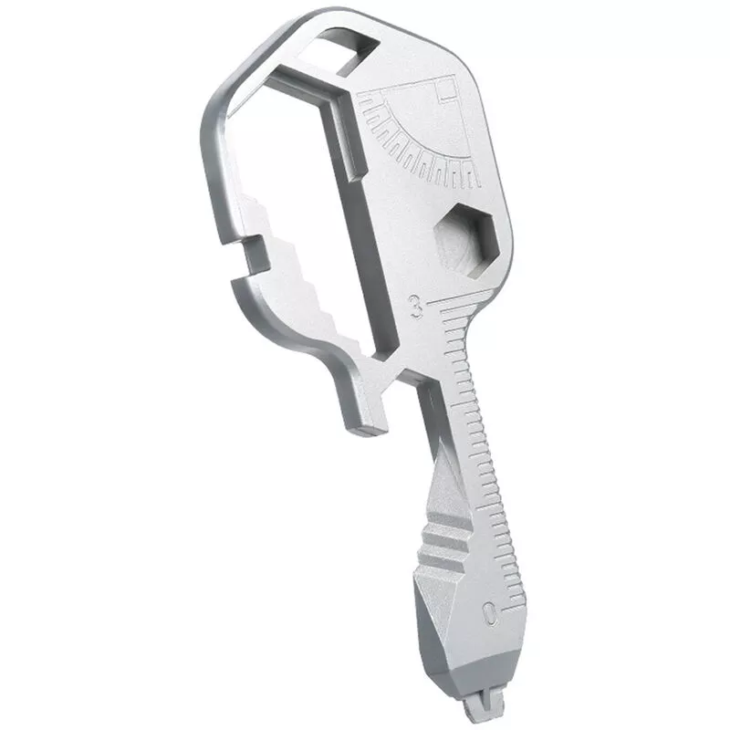 Herramienta clave Utilidad Llavero multifunción Supervivencia al aire libre Hogar Destornillador Destornillador de broca hexagonal Abrebotellas barato