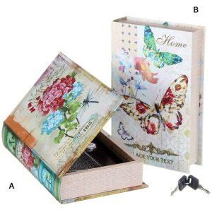 Home Line - Caja caudales forma de libro Color - a - a barato