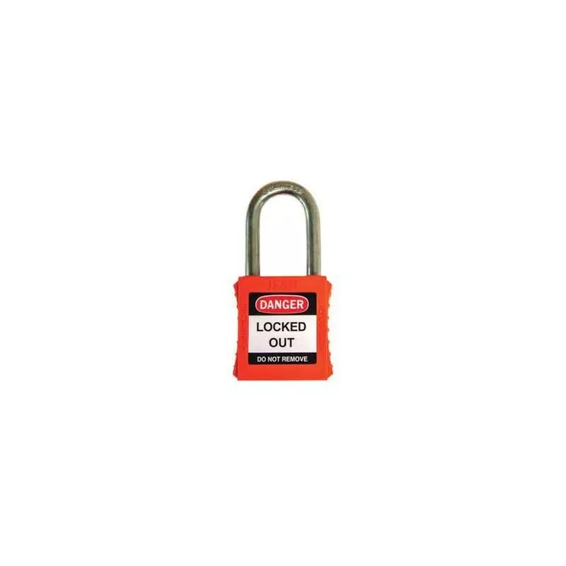 Ifam - candado arco normal acero nylon SF40PN naranja barato
