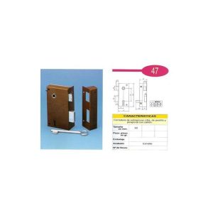 Ilargi - cerradura sobreponer 47 a 5 dr. he. barato