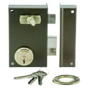 Ilargi - cerradura sobreponer 56A 60mm izquierda bombillo redondo barato