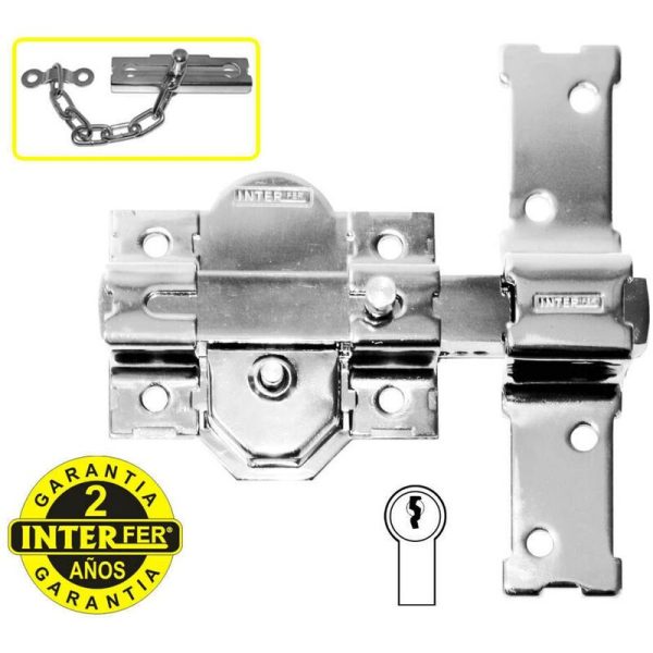 Imarfe - cerrojo sobr. 31 cromado gama v 86MM bomb. 70MM ac interfer barato