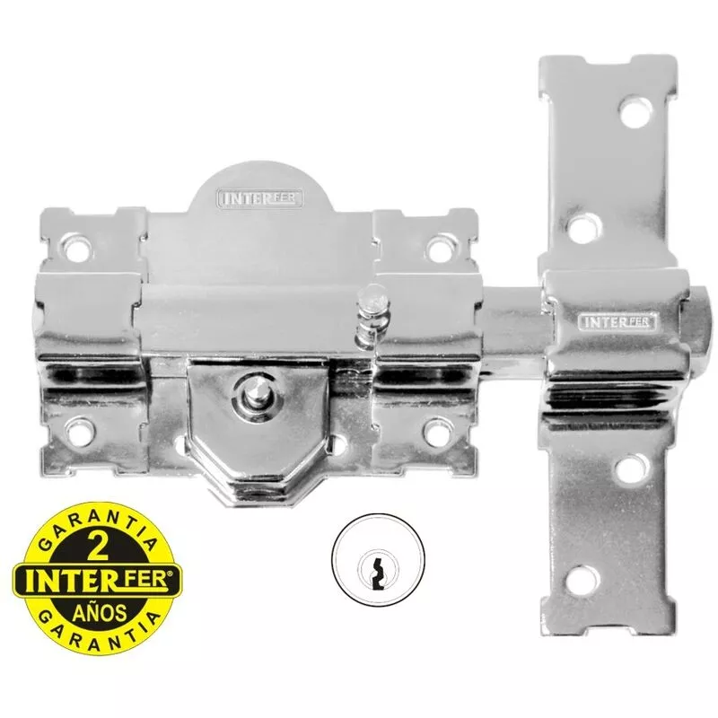 Imarfe - cerrojo sobreponer llave serreta 11 cilindro 50 mm. cromado barato