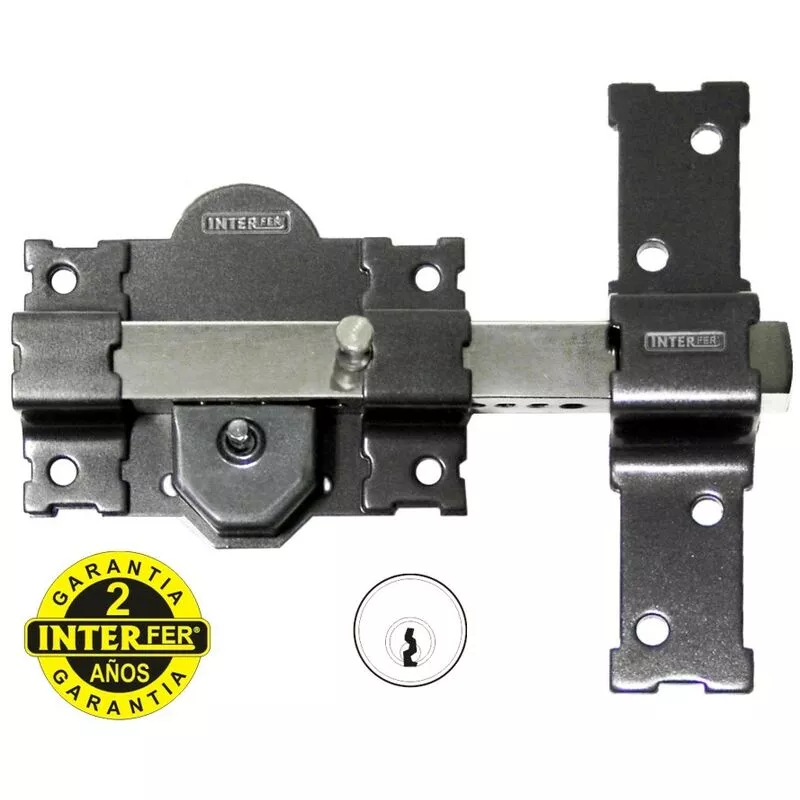 Imarfe - cerrojo sobreponer llave serreta 11 cilindro 50 mm. pintado barato