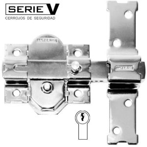 Imarfe - cerrojo sobreponer llave serreta 31 cilindro 50 mm. cromado barato