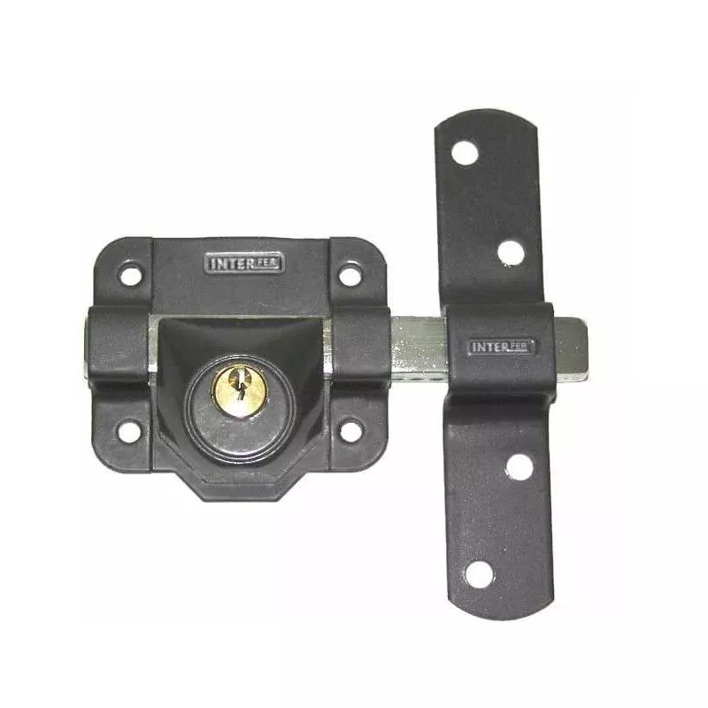 Interfer - cerrojo .9 pintado llave/sin bombillo exterior barato